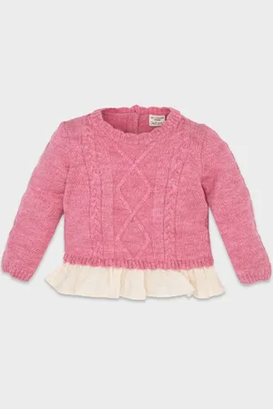DeFacto Strickpullover Mit Rundhalsausschnitt Für Babys Und Mädchen C8288a524wn für Damen - 18–24 Monate
