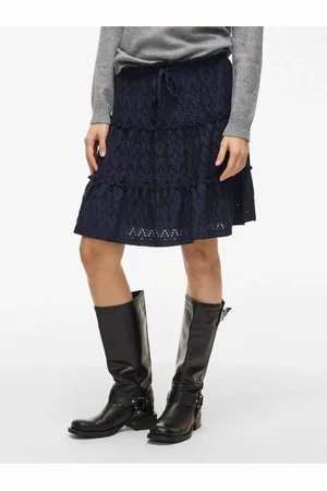VILA Minirock Mit Hoher Taille für Damen - S