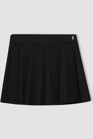DeFacto Mini-tennisrock Fit Standard Fit Sportler A2514ax24sp für Damen - L
