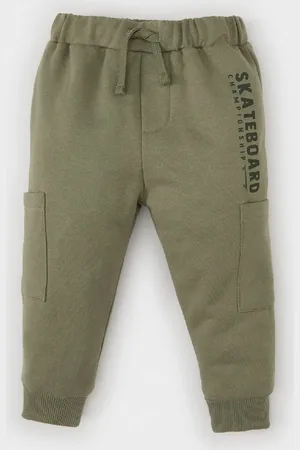 DeFacto Baby-jungen-jogginghose Mit Elastischem Bund Und Bedruckter Tasche D5778a524wn für Herren - 12–18 Monate