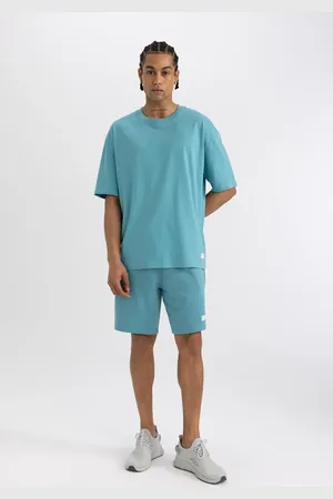 DeFacto Slim Fit Bedruckte Shorts Mit Taschen A1625ax24sm für Herren - M
