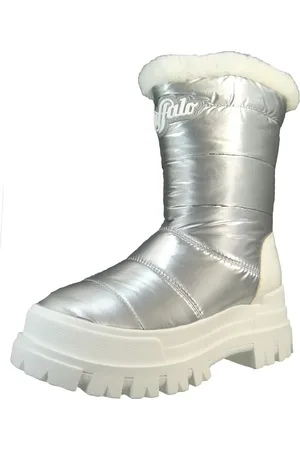 Buffalo Stiefel Stiefel Aspha Snow Vegan 1622331 Silver Textil/synthetik für Damen - 39