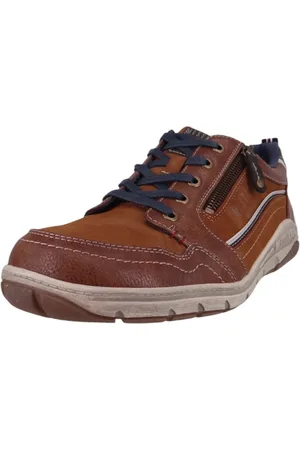 Mustang Low Sneaker Low Top 4160302 301 Kastanie Kunstleder für Herren - 45