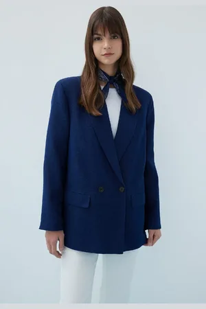 DeFacto Blazerjacke Mit Sakkokragen Und Normaler Passform für Damen - 40