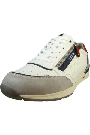 Mustang Low Sneaker Low Top 4154316 206 Ice Kunstleder für Herren - 44