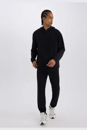 DeFacto Fit Sportsman Jogger Trainingsanzug – 6 Skuba, Faltbarer Stoff, Taille, Schnürung, Elastisches Bein für Herren - XL