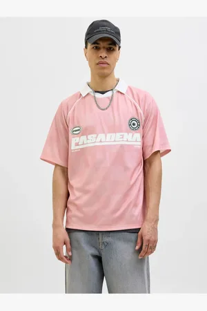 JACK & JONES Poloshirt Gedruckt Polokragen Poloshirt für Herren - 2XL