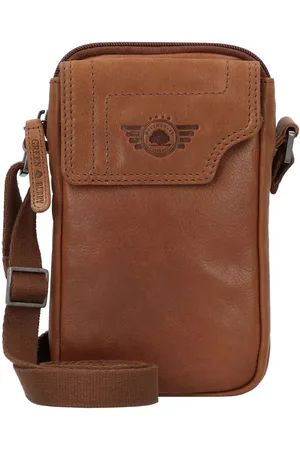 Greenburry Vintage Umhängetasche Leder 13 Cm für Herren - One Size