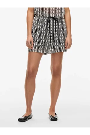 VILA Højtaljede Shorts Vinuse für Damen - M