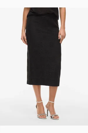 VILA Midirock Vinovira High Waist für Damen - L