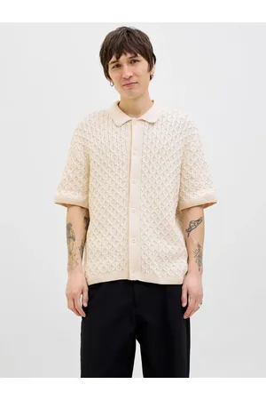 JACK & JONES Poloshirt Einfarbig Poloshirt für Herren - S