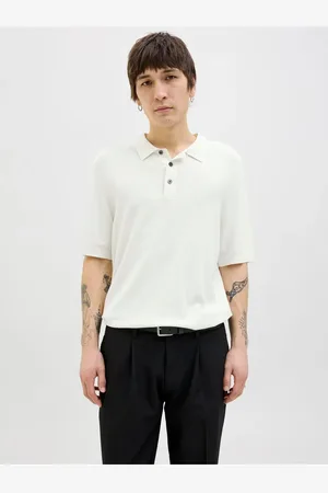 JACK & JONES Poloshirt Einfarbig Poloshirt für Herren - S