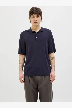 JACK & JONES Poloshirt Einfarbig Poloshirt für Herren - XL