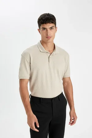 DeFacto Kurzarm-poloshirt Mit Normaler Passform für Herren - M