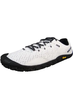 Merrell Halbschuhe Wanderschuhe Vapor Glove 6 Barefoot J500631 White/black Textil/synthetik Mi für Herren - 45