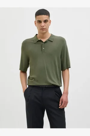 JACK & JONES Poloshirt Einfarbig Poloshirt für Herren - XL