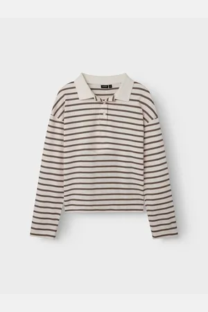 NAME IT Polo Shirt Streifen für Damen - 122/128