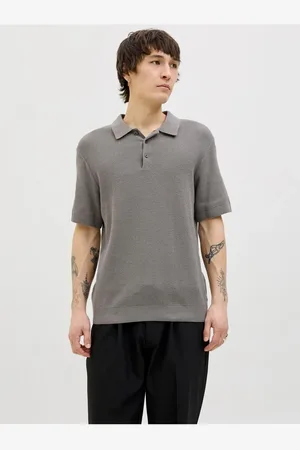 JACK & JONES Poloshirt Einfarbig Poloshirt für Herren - XS