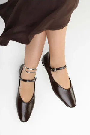 Shoeberry Ballerinas „jerry Brown Skin“. für Damen - 38