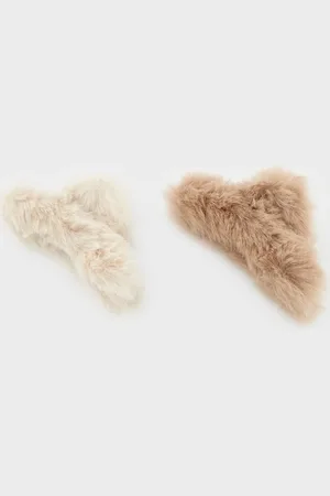 DeFacto Plüsch 2-teiliger Verschluss E4200axns Schnalle für Damen - One Size