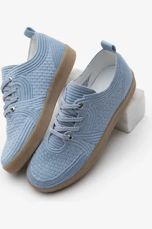 Marjin Sneaker | Gestickte Stickerei | Bunte Schnürsenkel-sneakers | für Damen - 40