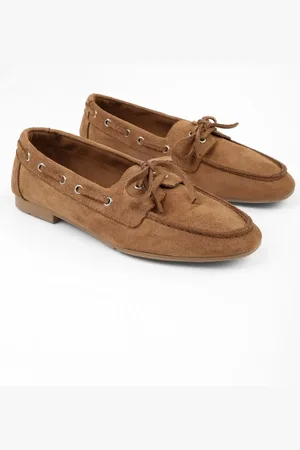 Shoeberry Tinkera Taba Wildleder-babet für Damen - 40