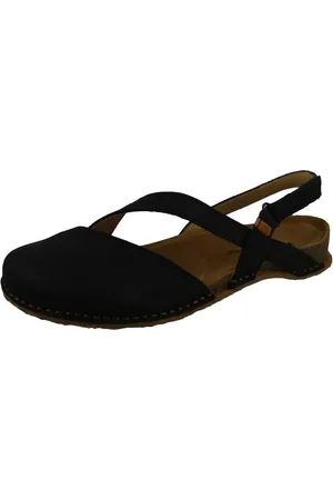 El Naturalista Klassische Sandalen Panglao N5813 Black Leder für Damen - 37