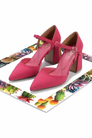 Disney Fuchsia Fabric Klassische Schuhe Mit Absatz K 01231364004 für Damen - 37