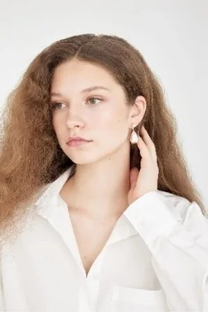 DeFacto Silber Ohrringe für Damen - One Size