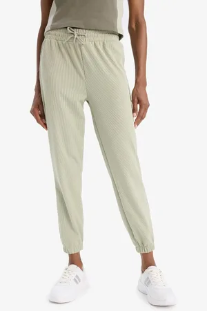 DeFacto Fit Standard Fit Double Pocket Elastic Leg Standard Size Sportsman Sweatpants A4557ax25sp für Damen - L