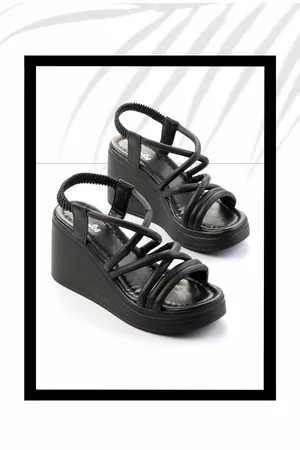 Disney Schwarze Sandalen K 05823023709 für Damen - 39