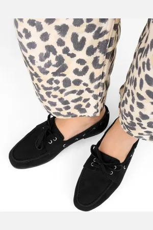 Shoeberry Tinkera Ballerinas Aus Schwarzem Wildleder für Damen - 37