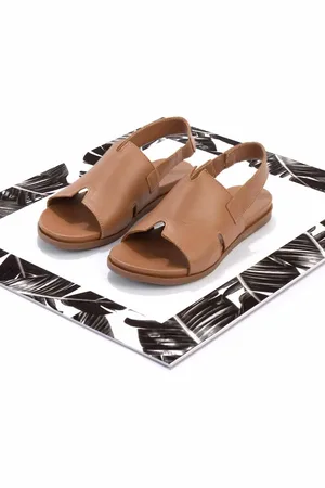 Disney Braune Sandalen Aus Echtem Leder K 05724660003 für Damen - 36