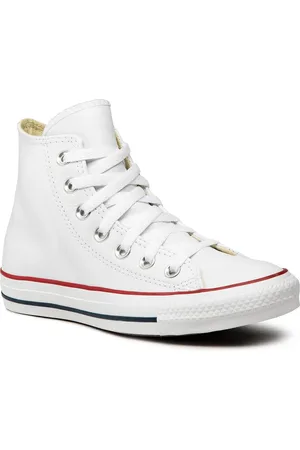 Converse Unisex Chuck Taylor All Star Hi Leder - 10
