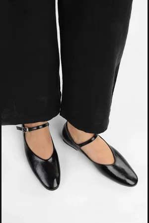 Shoeberry Ballerinas „jerry Black Skin“. für Damen - 40
