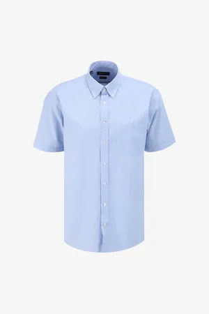 Altınyıldız Classics Six Stars Classics Hellblaues Hemd 4a 2024200110 für Herren - M