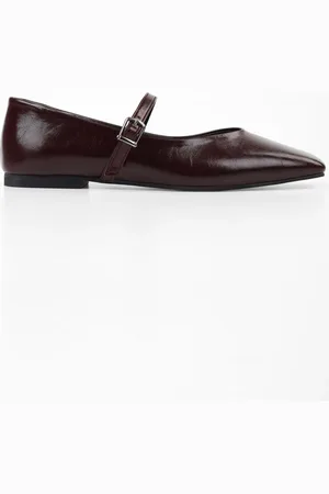 Shoeberry Sore Burgundy Skin Babet für Damen - 38