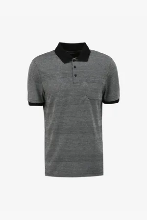 Altınyıldız Classics Six Stars Classics Schwarzes Poloshirt 4a 4824200046 für Herren - L