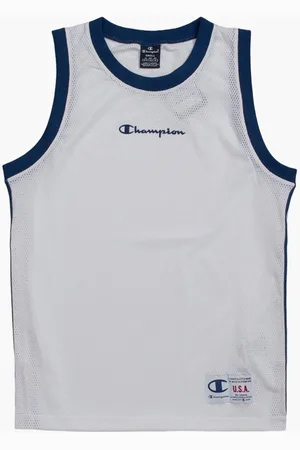 Champion T-shirt Abbildung Wht/bwb für Herren - XL