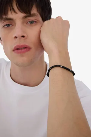 DeFacto Atolyewolf X Armband Mit Kordelzug, Vereveal Cup, Schwarze Schlange für Herren - One Size