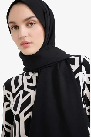DeFacto Jacquard-hijab-schal für Damen - Einheitsgröße