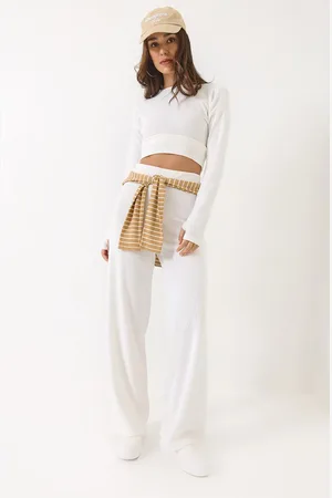 Bianco Lucci Ottoman Toe-through Bottom-top-set für Damen - L
