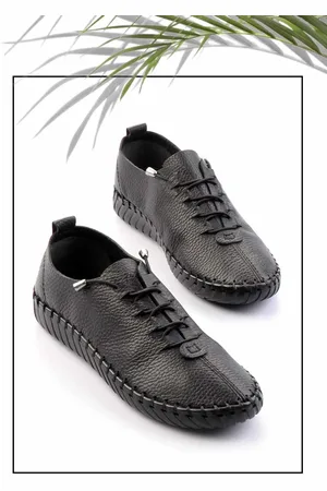 Disney Schwarze Freizeitschuhe Aus Echtem Leder K 01467012203 für Herren - 38