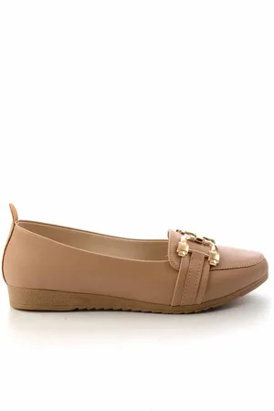 Disney Nudefarbener Loafer – K 01823020309 für Damen - 37