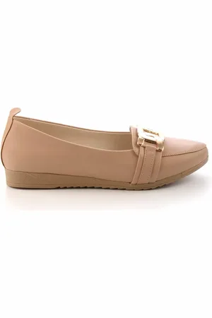 Disney Nudefarbener Loafer – K 01823020609 für Damen - 39