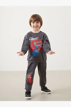 LC Waikiki Bedrucktes Sweatshirt Und Jogginghose Im 2er-set für Herren - 2–4 Jahre