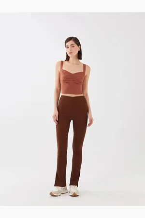 LC Waikiki Lcw Casual Leggings Mit Elastischem Bund, Einfarbig für Damen - L