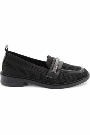 Disney Schwarze Strick-loafer-schuhe K 01196000682 für Damen - 37