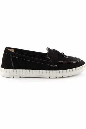 Disney Loafer-schuhe Aus Schwarzem Wildleder Und Echtem Leder K 01286654002 für Damen - 36