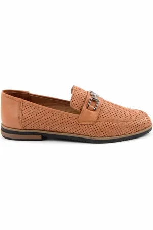 Disney Braune Loafer-schuhe Aus Echtem Leder K 01586213603 für Damen - 36